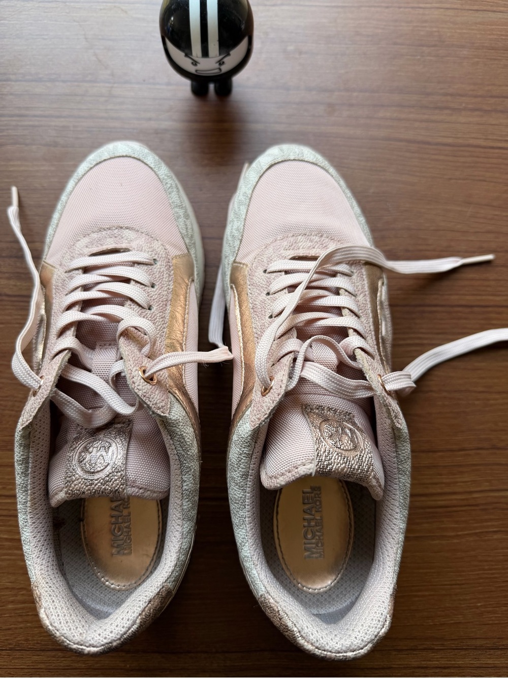 Michael Kors Blush Pink and Rose Gold Women’s Sneakers